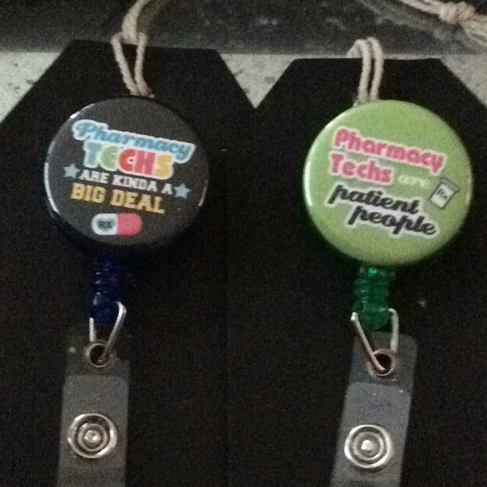 Pharmacy badges